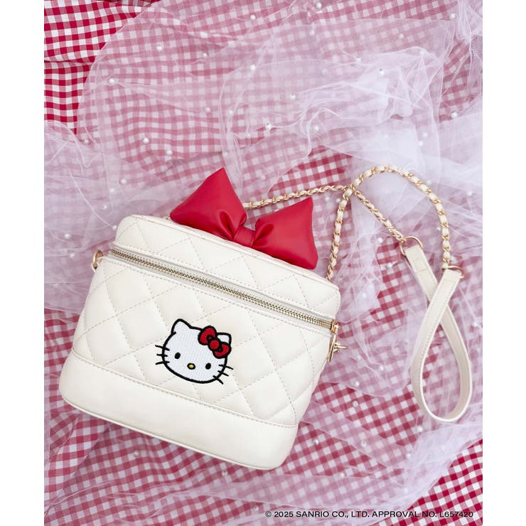 ハローキティ キルティングバニティ[品番：CTYW0004657]｜MAJESTIC