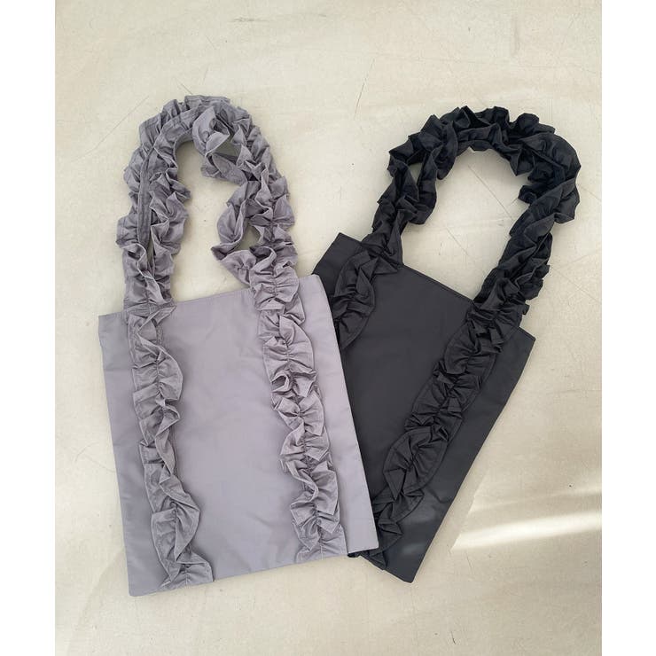 ボリュームフリルハンドルトート | MAJESTIC LEGON  | 詳細画像3 