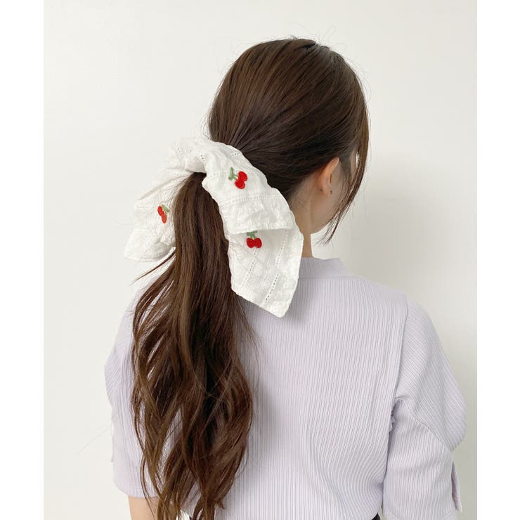 アソートスクエアシュシュ | MAJESTIC LEGON  | 詳細画像1 