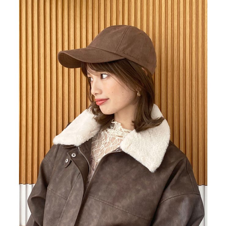 フェイクスエードロングブリムキャップ | MAJESTIC LEGON  | 詳細画像1 