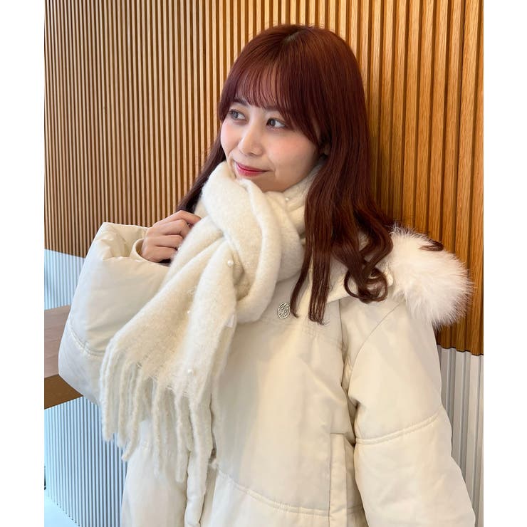 パール付きストール | MAJESTIC LEGON  | 詳細画像2 