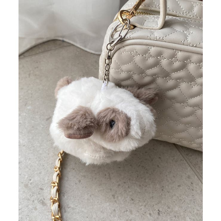 アイボリー柄 | ラビットキーチャーム | MAJESTIC LEGON 