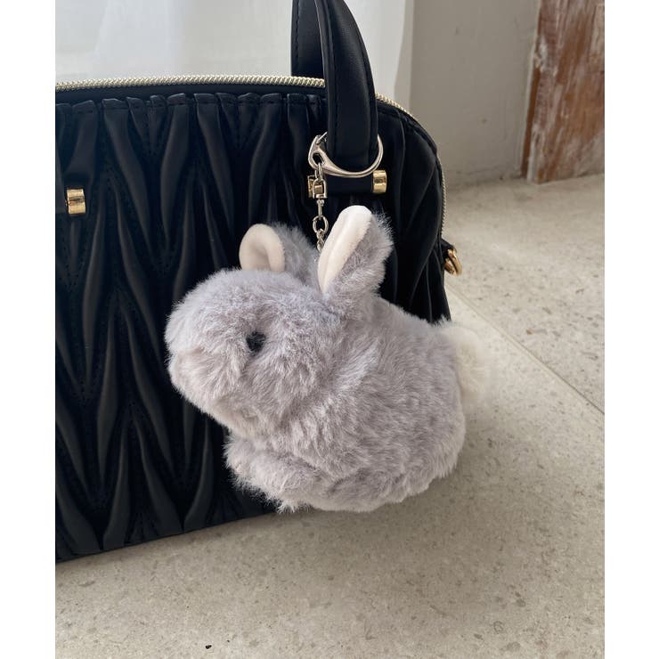 L／グレー | ラビットキーチャーム | MAJESTIC LEGON 