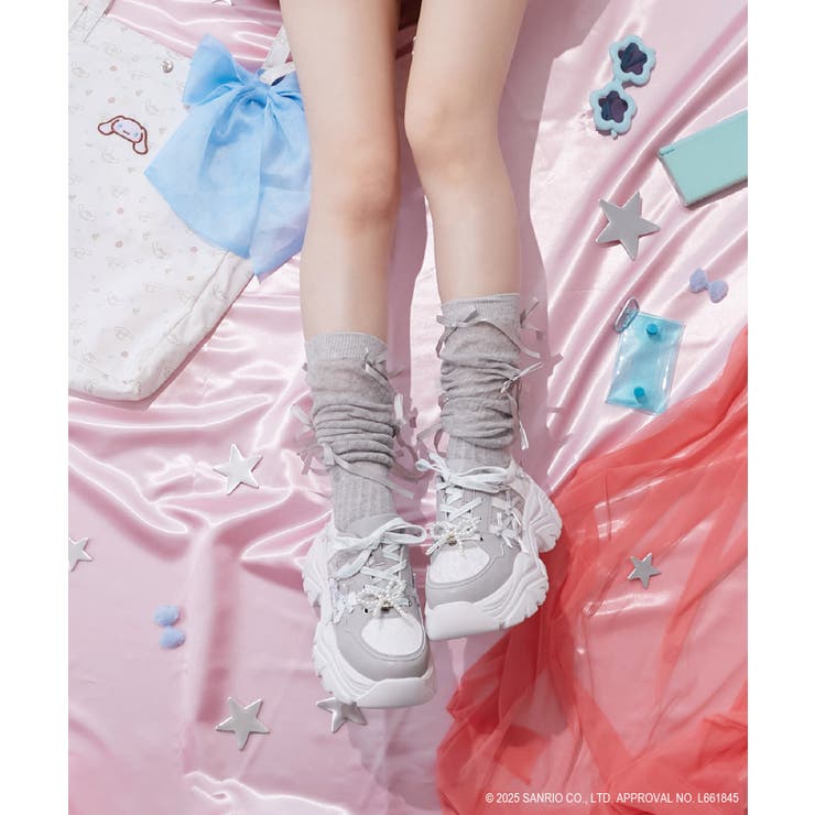 ブルー柄 | サンリオキャラクターズ デコスニーカー | MAJESTIC LEGON 