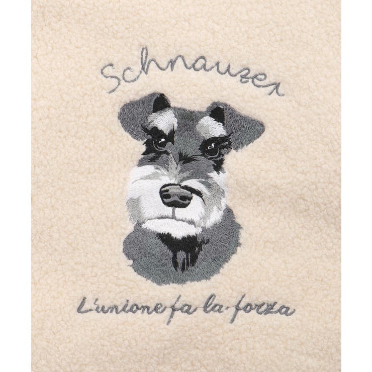 アニマル刺繍ボアトートバッグ | MAJESTIC LEGON  | 詳細画像15 