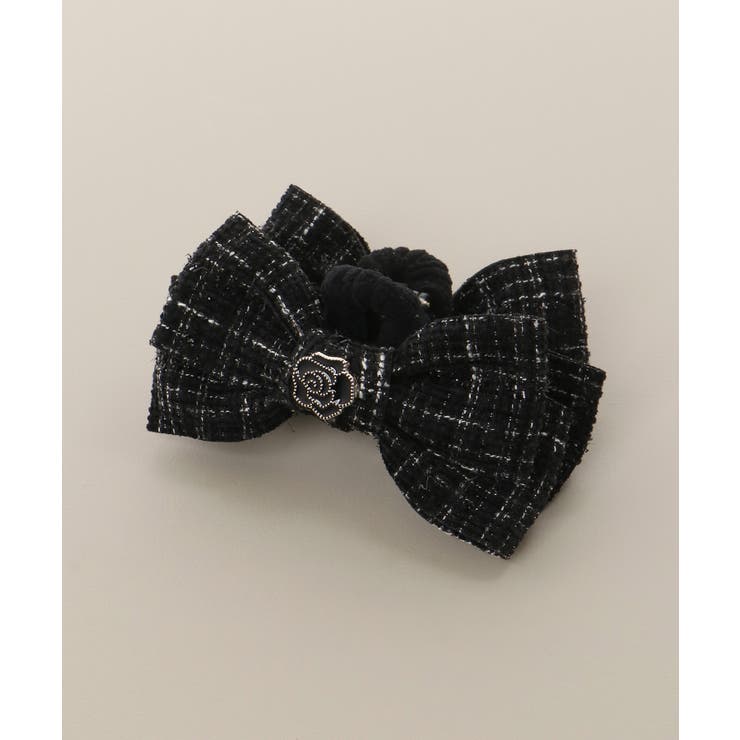 モチーフ付きツイードバレッタ | MAJESTIC LEGON  | 詳細画像7 