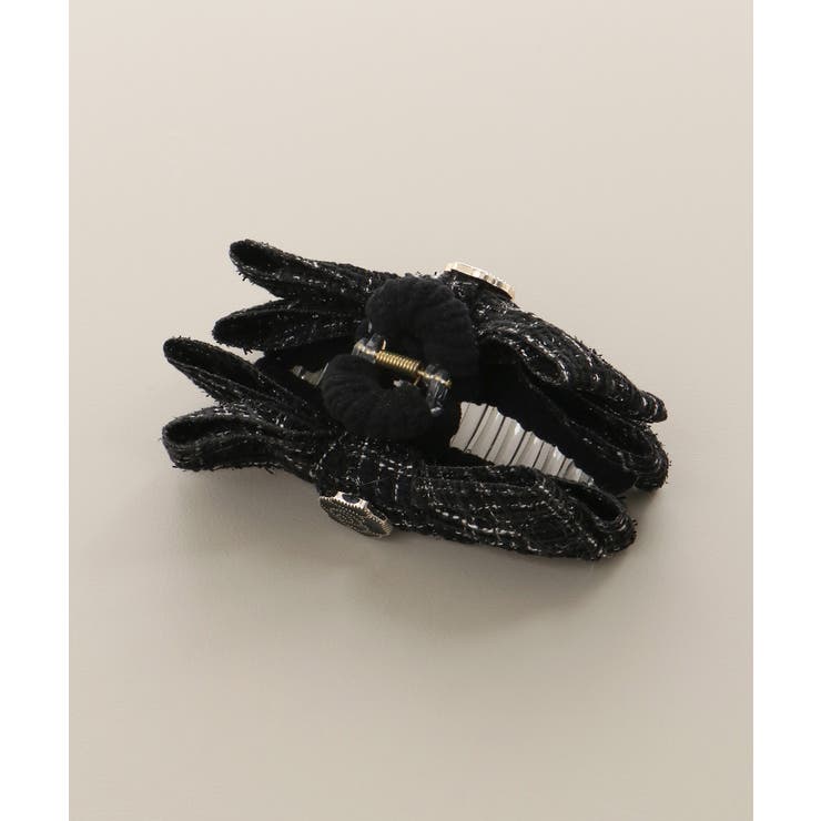 モチーフ付きツイードバレッタ | MAJESTIC LEGON  | 詳細画像8 