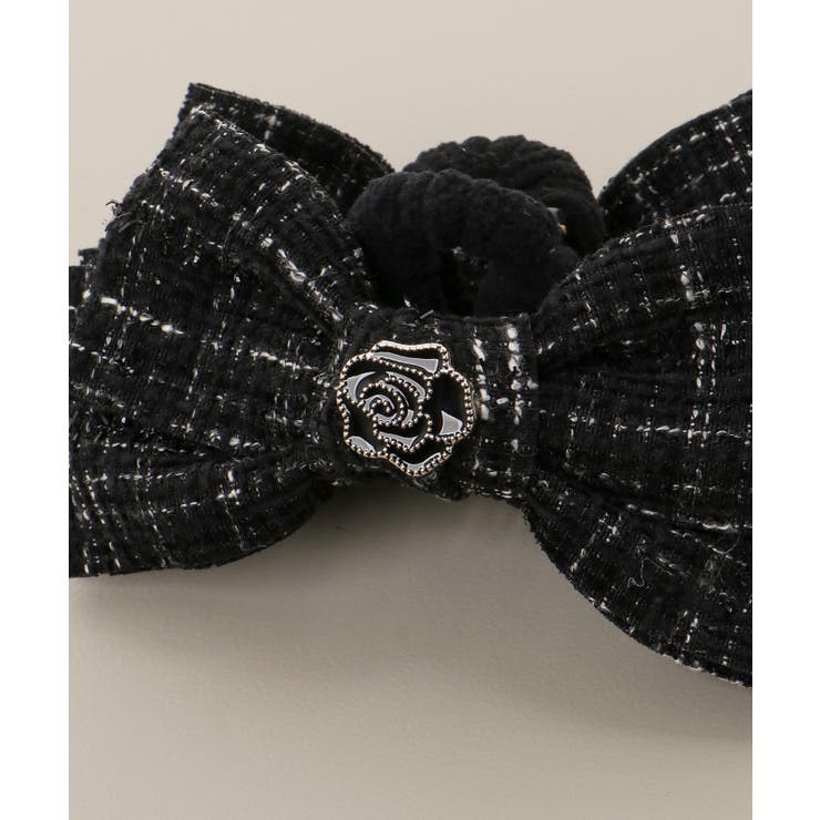 モチーフ付きツイードバレッタ | MAJESTIC LEGON  | 詳細画像9 