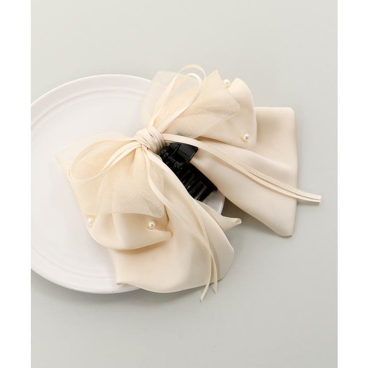 ボリュームリボンヘアクリップ | MAJESTIC LEGON  | 詳細画像4 