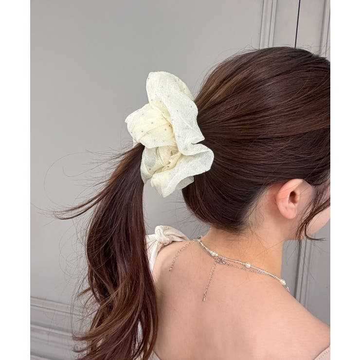 キラキラブルーミングシュシュ | MAJESTIC LEGON  | 詳細画像2 