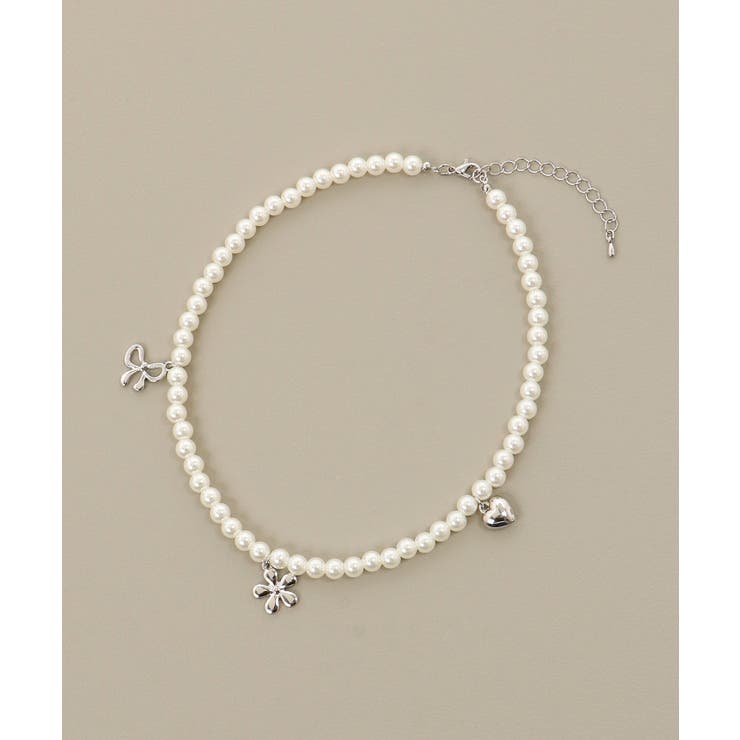 アソートモチーフパールネックレス | MAJESTIC LEGON  | 詳細画像2 