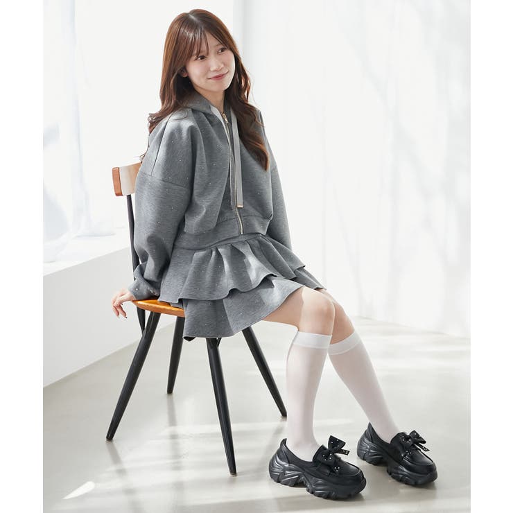 取り外しリボンスニーカーローファー | MAJESTIC LEGON  | 詳細画像8 