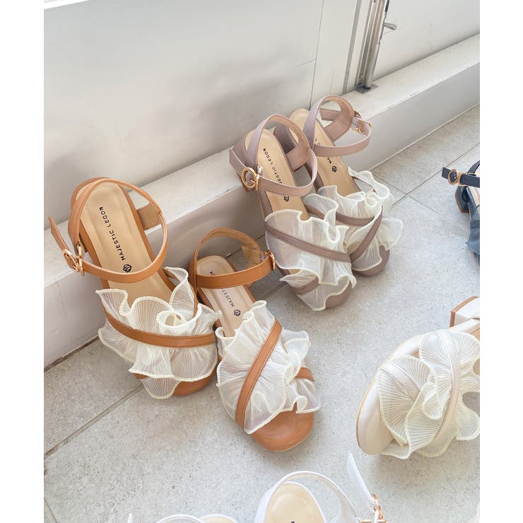 シアーフリルサンダル | MAJESTIC LEGON  | 詳細画像31 