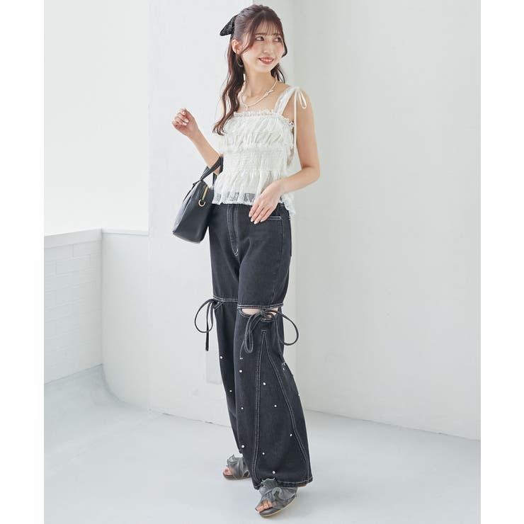 シアーフリルサンダル | MAJESTIC LEGON  | 詳細画像38 