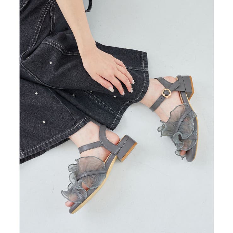 シアーフリルサンダル | MAJESTIC LEGON  | 詳細画像40 