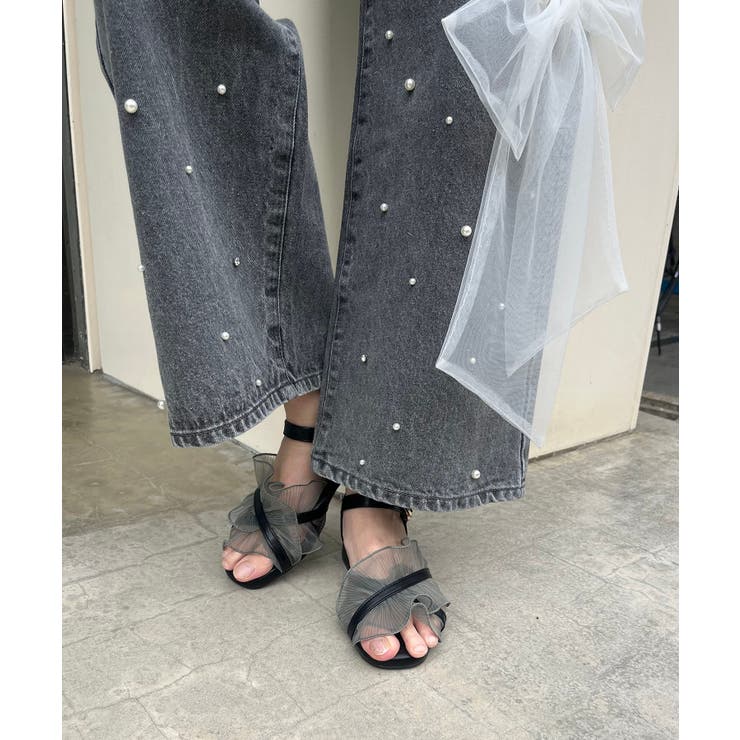 シアーフリルサンダル | MAJESTIC LEGON  | 詳細画像42 