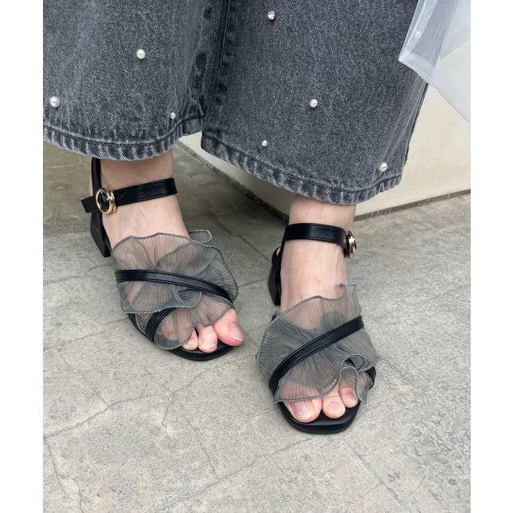 シアーフリルサンダル | MAJESTIC LEGON  | 詳細画像43 