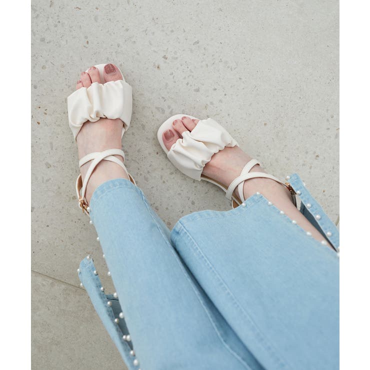 シアーギャザーサンダル | MAJESTIC LEGON  | 詳細画像7 
