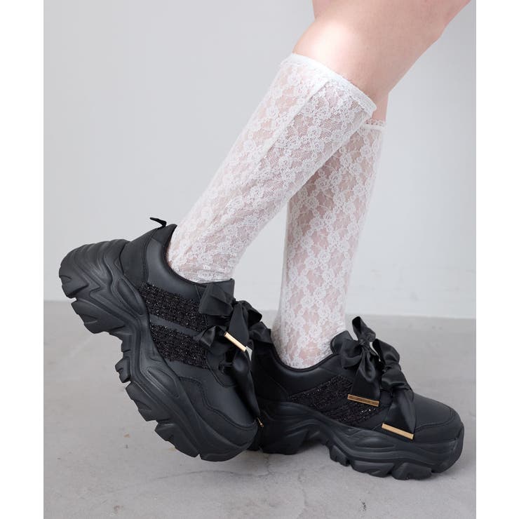 ダブルリボン厚底スニーカー | MAJESTIC LEGON  | 詳細画像15 