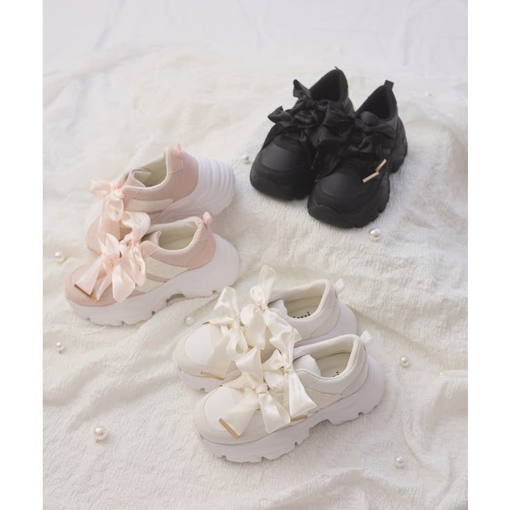 ダブルリボン厚底スニーカー | MAJESTIC LEGON  | 詳細画像16 