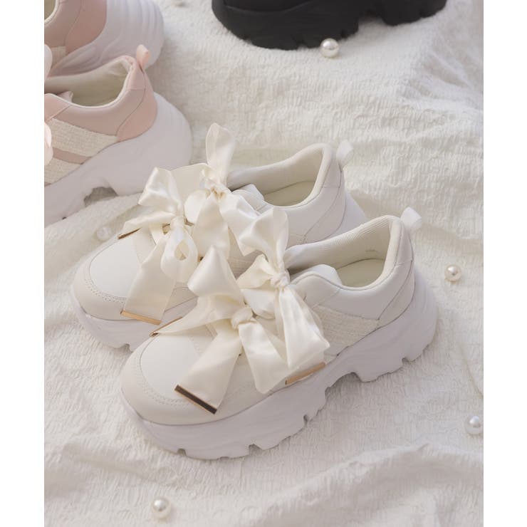 ダブルリボン厚底スニーカー | MAJESTIC LEGON  | 詳細画像17 