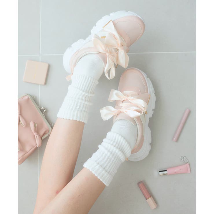 ダブルリボン厚底スニーカー | MAJESTIC LEGON  | 詳細画像8 