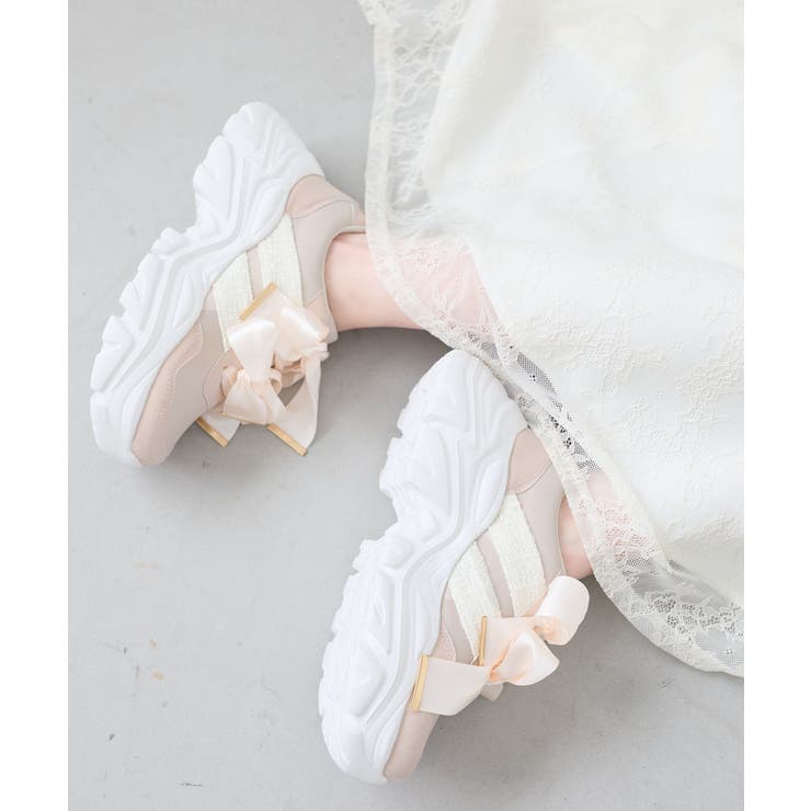 ダブルリボン厚底スニーカー | MAJESTIC LEGON  | 詳細画像9 