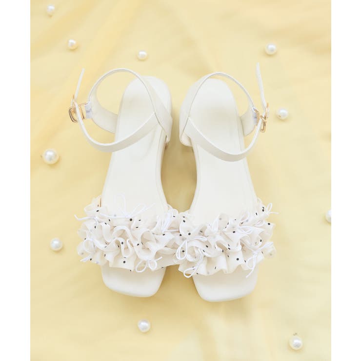 ミルフィーユフリル厚底サンダル | MAJESTIC LEGON  | 詳細画像19 