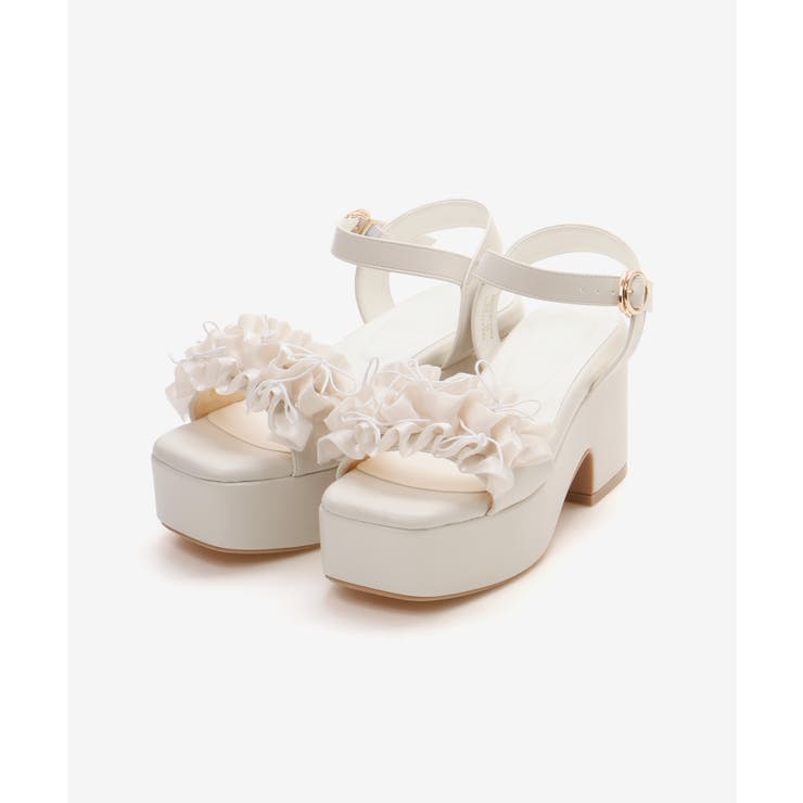 ミルフィーユフリル厚底サンダル | MAJESTIC LEGON  | 詳細画像21 