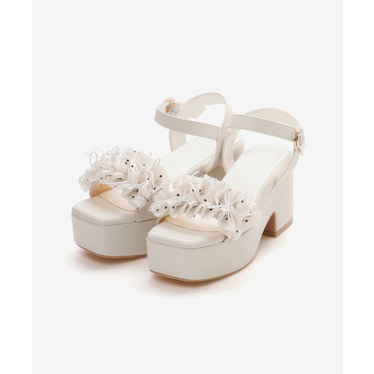 ミルフィーユフリル厚底サンダル | MAJESTIC LEGON  | 詳細画像22 