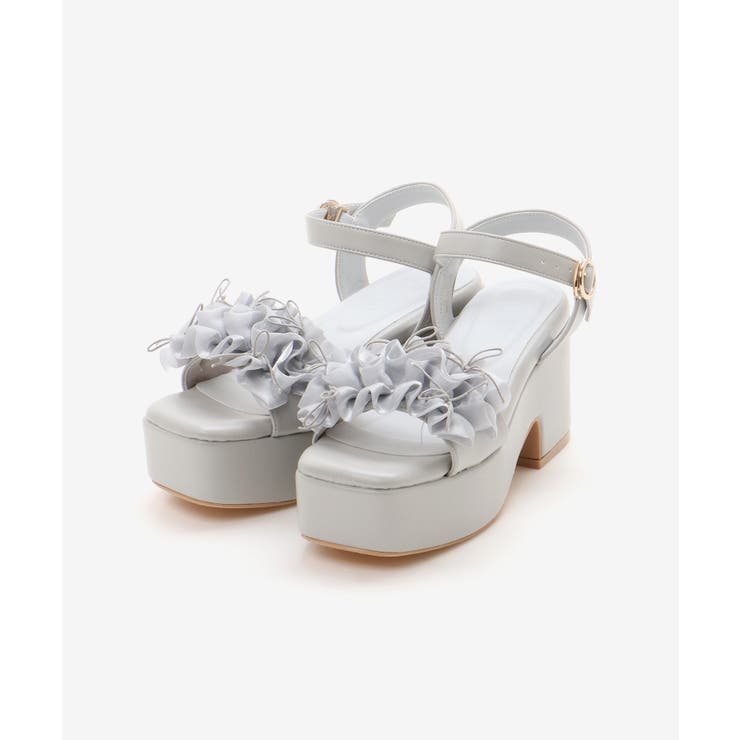 ミルフィーユフリル厚底サンダル | MAJESTIC LEGON  | 詳細画像23 