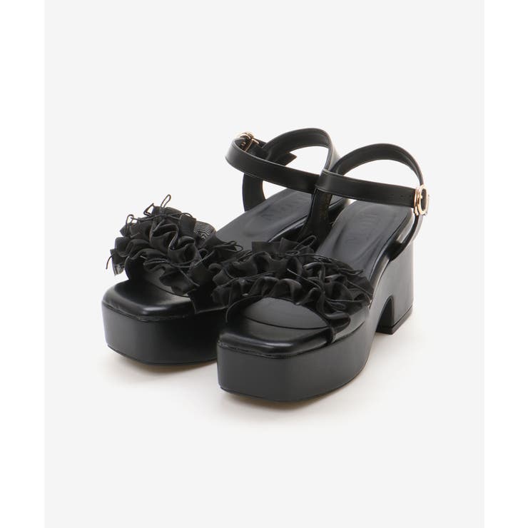 ミルフィーユフリル厚底サンダル | MAJESTIC LEGON  | 詳細画像24 