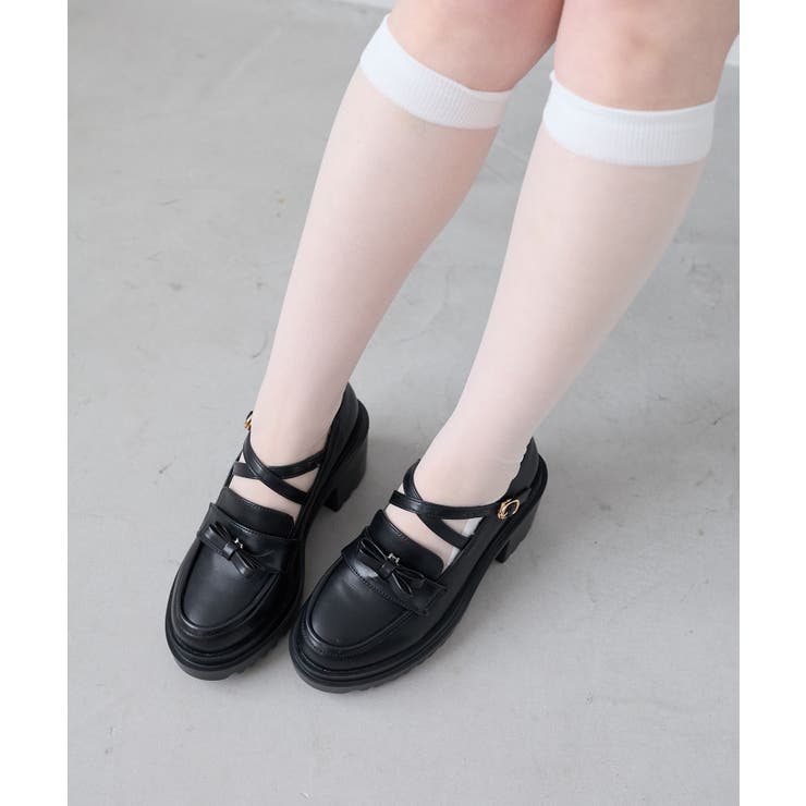 取り外しリボンクロスローファー | MAJESTIC LEGON  | 詳細画像14 