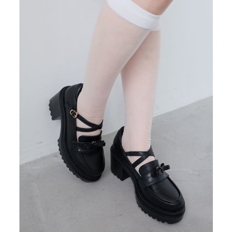 取り外しリボンクロスローファー | MAJESTIC LEGON  | 詳細画像15 