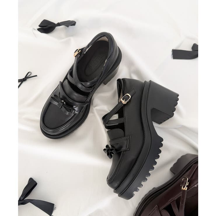 取り外しリボンクロスローファー | MAJESTIC LEGON  | 詳細画像22 