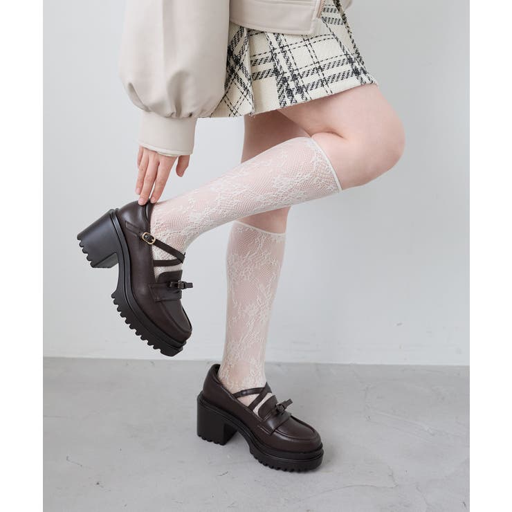 取り外しリボンクロスローファー | MAJESTIC LEGON  | 詳細画像4 