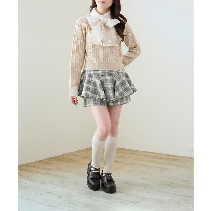 取り外しリボンクロスローファー | MAJESTIC LEGON  | 詳細画像7 