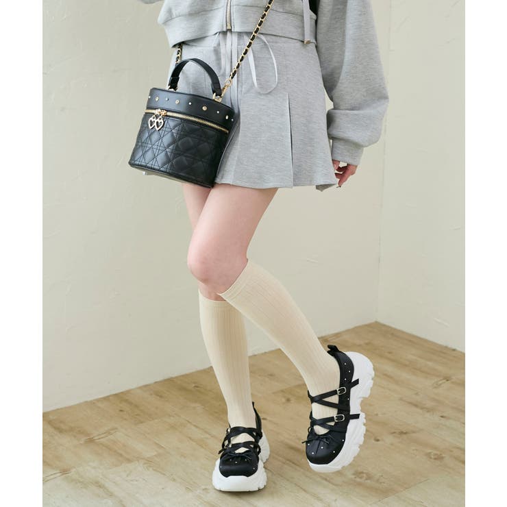 キラキラサテンバレエスニーカー | MAJESTIC LEGON  | 詳細画像10 