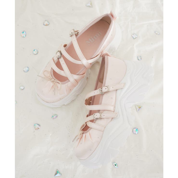 キラキラサテンバレエスニーカー | MAJESTIC LEGON  | 詳細画像15 