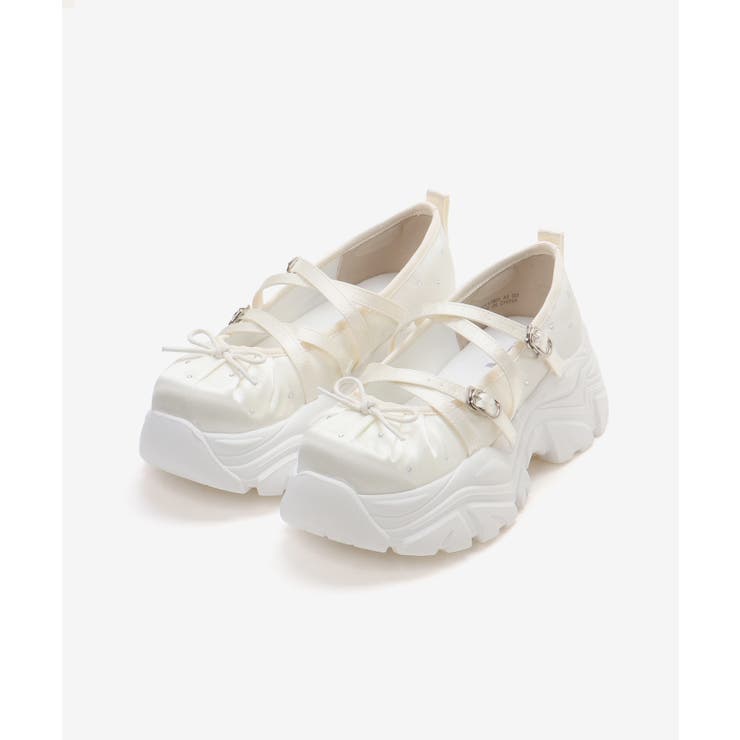 キラキラサテンバレエスニーカー | MAJESTIC LEGON  | 詳細画像17 