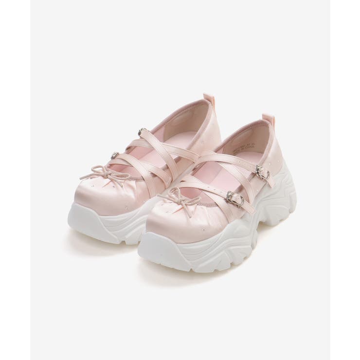 キラキラサテンバレエスニーカー | MAJESTIC LEGON  | 詳細画像18 