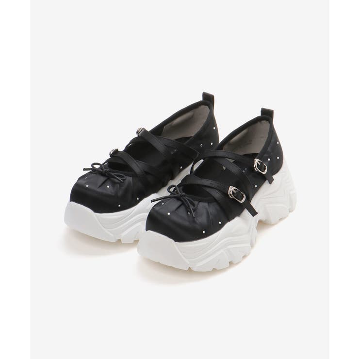 キラキラサテンバレエスニーカー | MAJESTIC LEGON  | 詳細画像19 