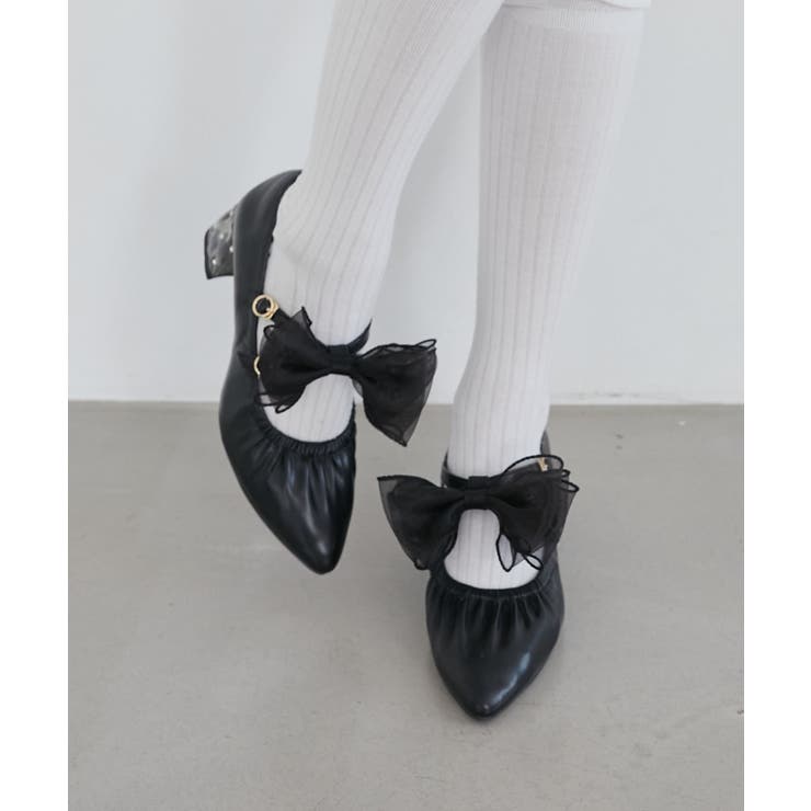 2WAYリボンキラキラヒールパンプス | MAJESTIC LEGON  | 詳細画像12 