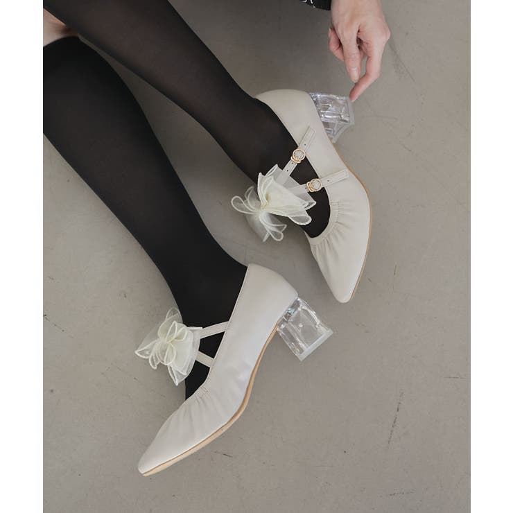 2WAYリボンキラキラヒールパンプス | MAJESTIC LEGON  | 詳細画像8 