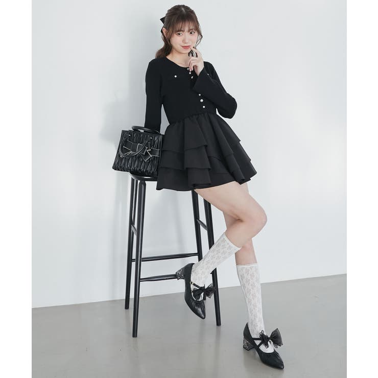 2WAYリボンキラキラヒールパンプス | MAJESTIC LEGON  | 詳細画像9 