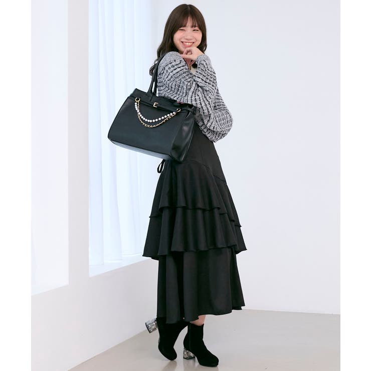 パールチェーン2WAYトートバッグ | MAJESTIC LEGON  | 詳細画像6 