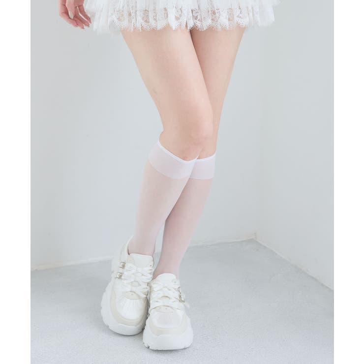 ビジュー厚底リボンスニーカー | MAJESTIC LEGON  | 詳細画像12 