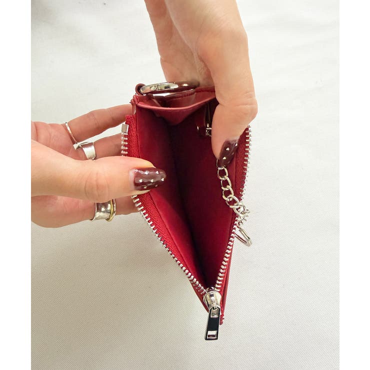 ハートモチーフチャームカードケース | MAJESTIC LEGON  | 詳細画像2 