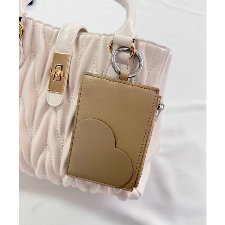 ハートモチーフチャームカードケース | MAJESTIC LEGON  | 詳細画像4 