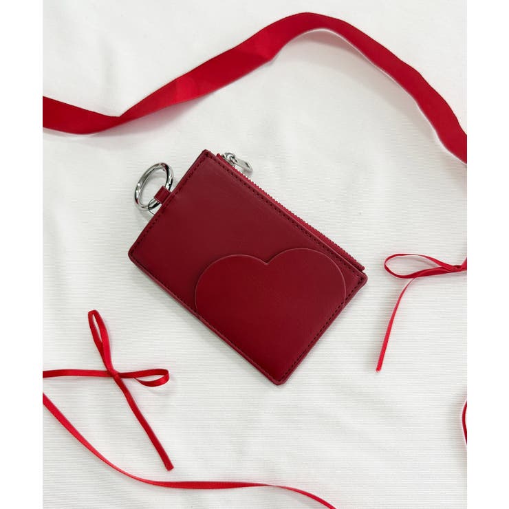 ハートモチーフチャームカードケース | MAJESTIC LEGON  | 詳細画像5 